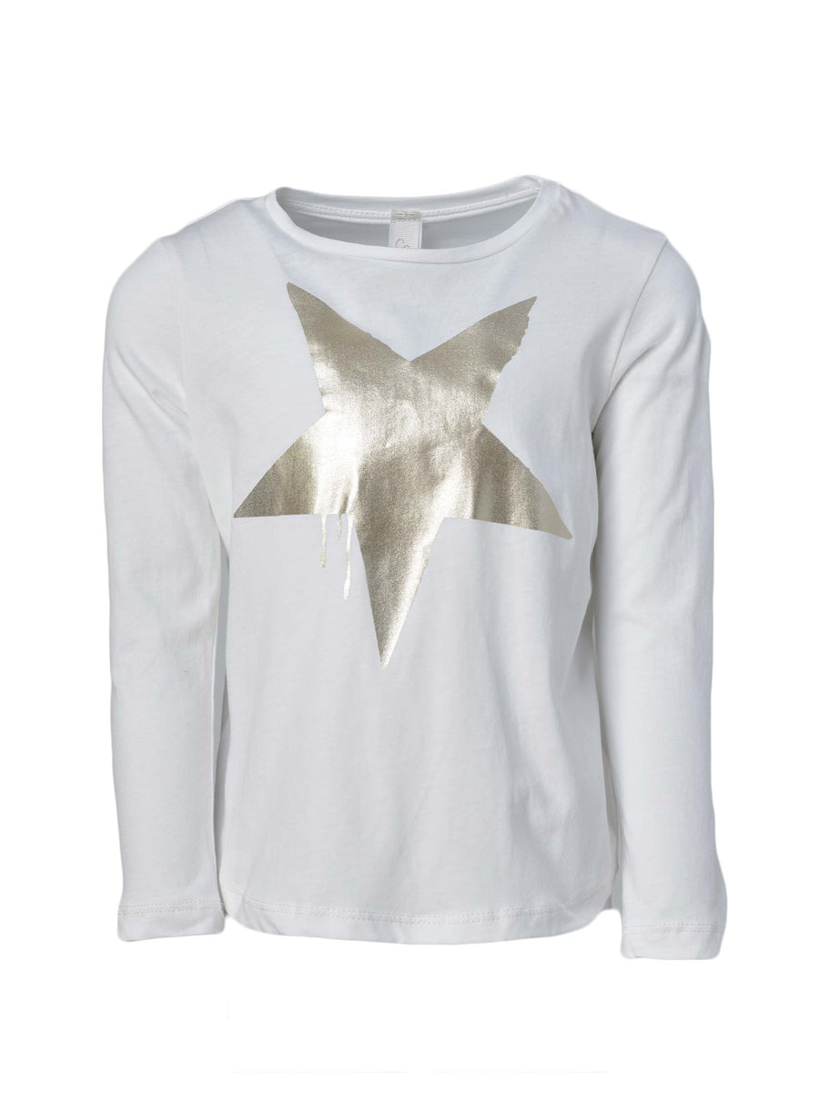 T-shirt bianca star