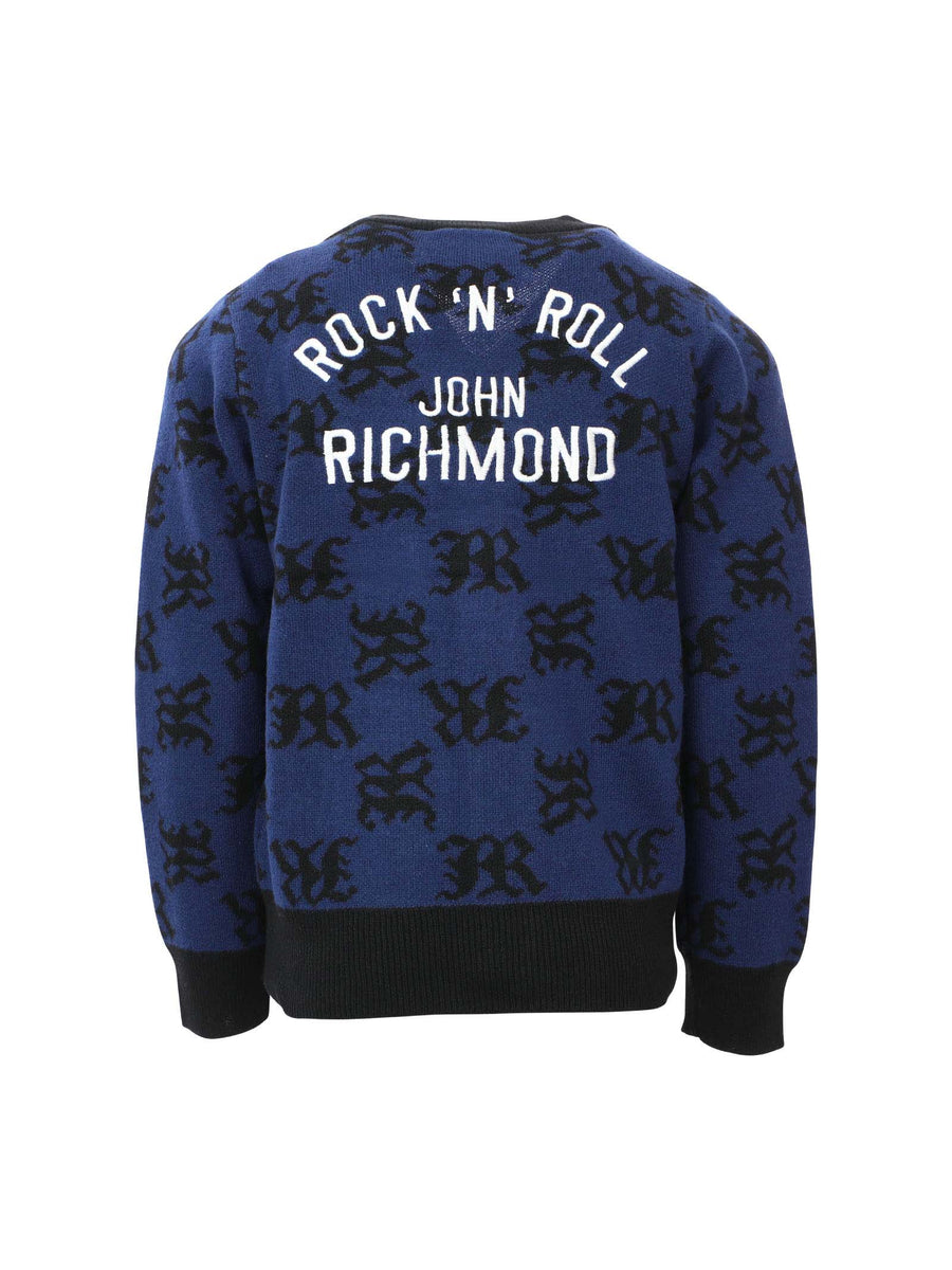 John Richmond RBA23006CDGOTHIC BLUE/BLACK