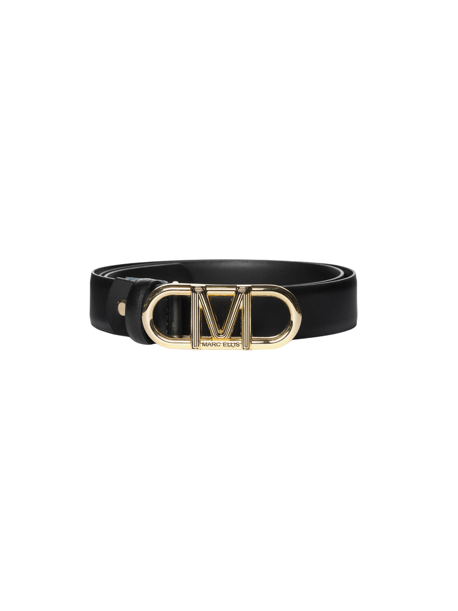 Marc Ellis BELT115BLK/GOLD