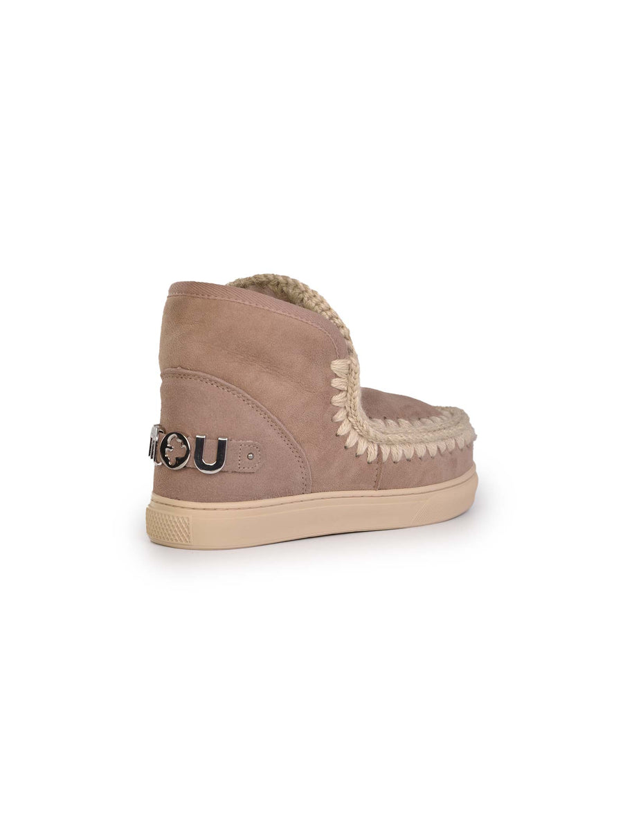 Eskimo sneaker grigia big metal logo