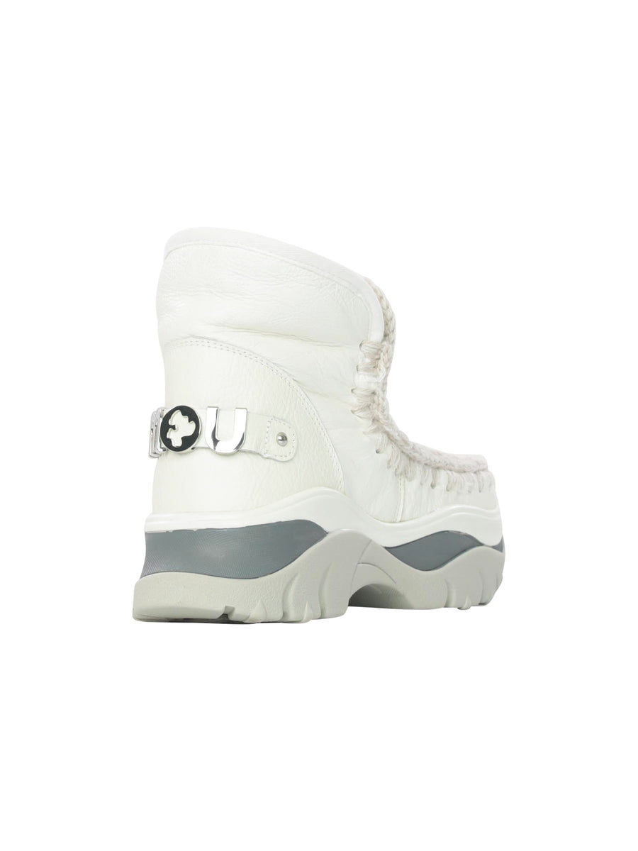 Chunky Eskimo sneaker big logo Maxi White