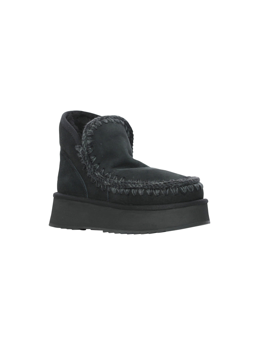 Mini Eskimo Platform Boot nero