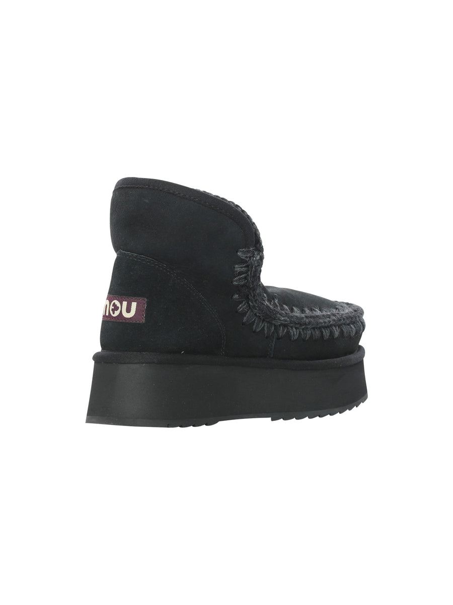 Mini Eskimo Platform Boot nero