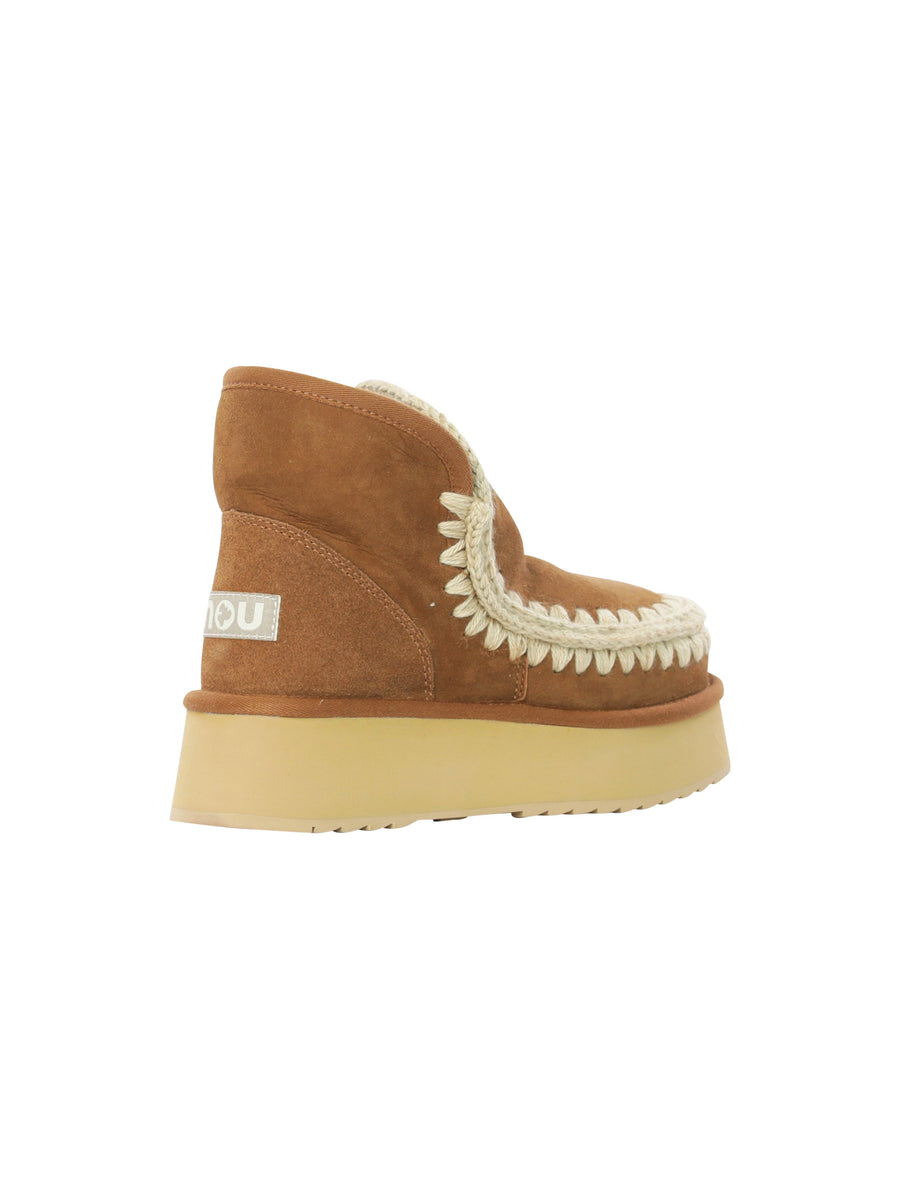 Mini Eskimo Platform Boot cognac