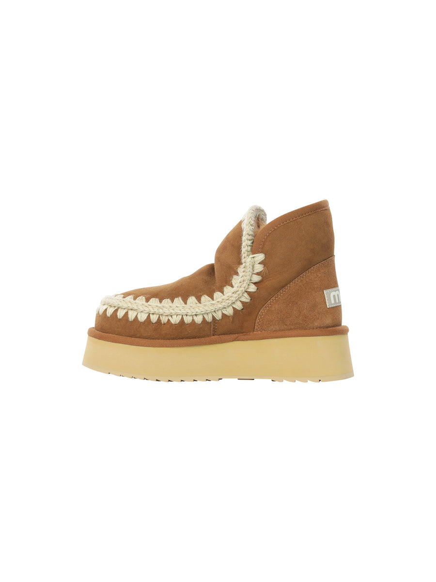 Mini Eskimo Platform Boot cognac