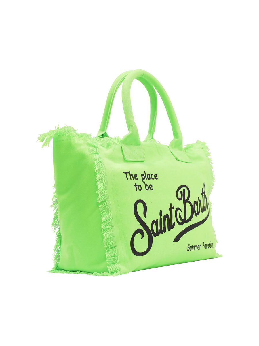 Borsa Vanity verde fluo