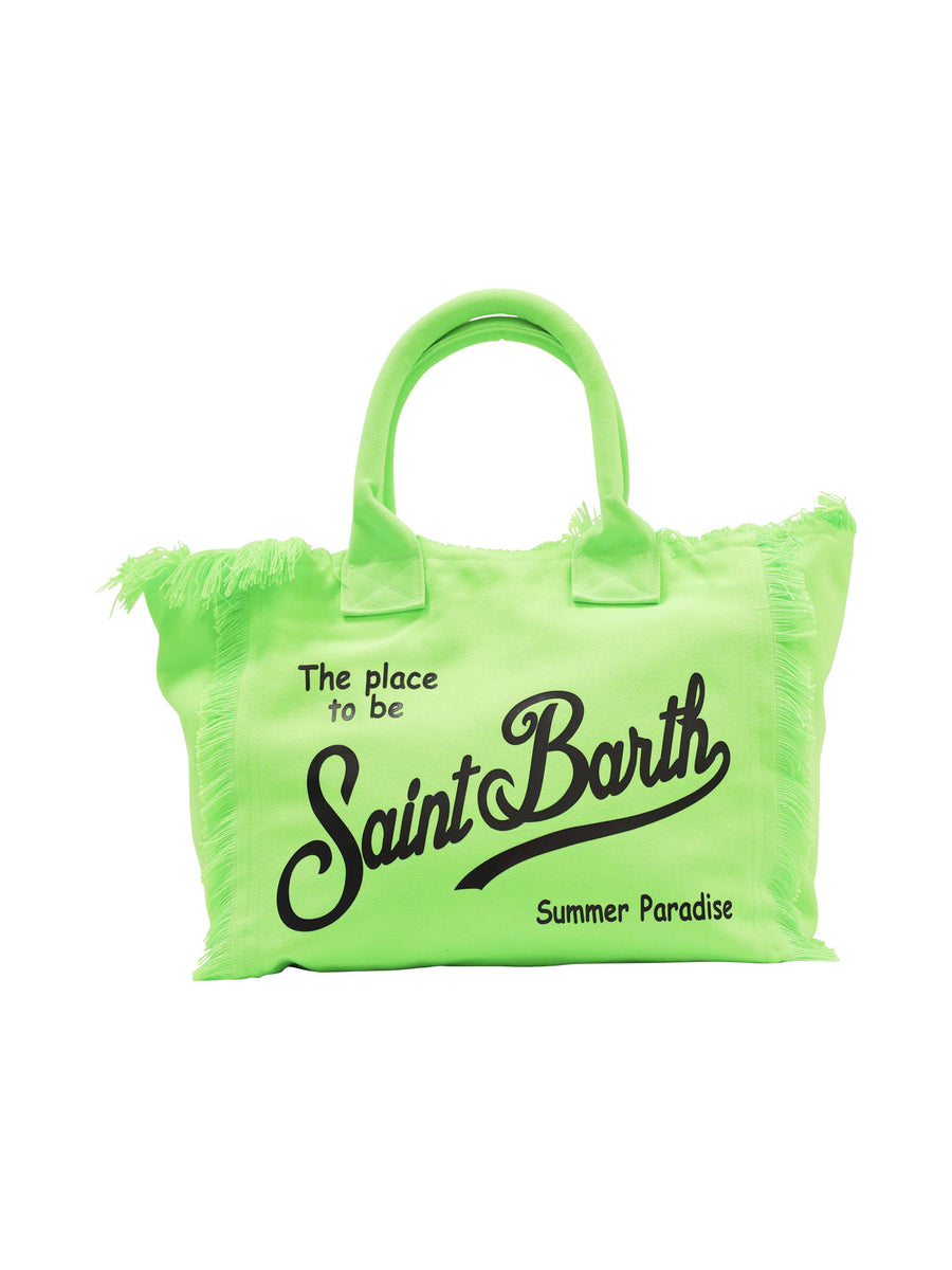 Borsa Vanity verde fluo