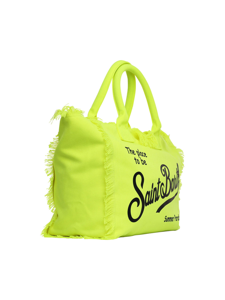 Borsa Vanity giallo fluo