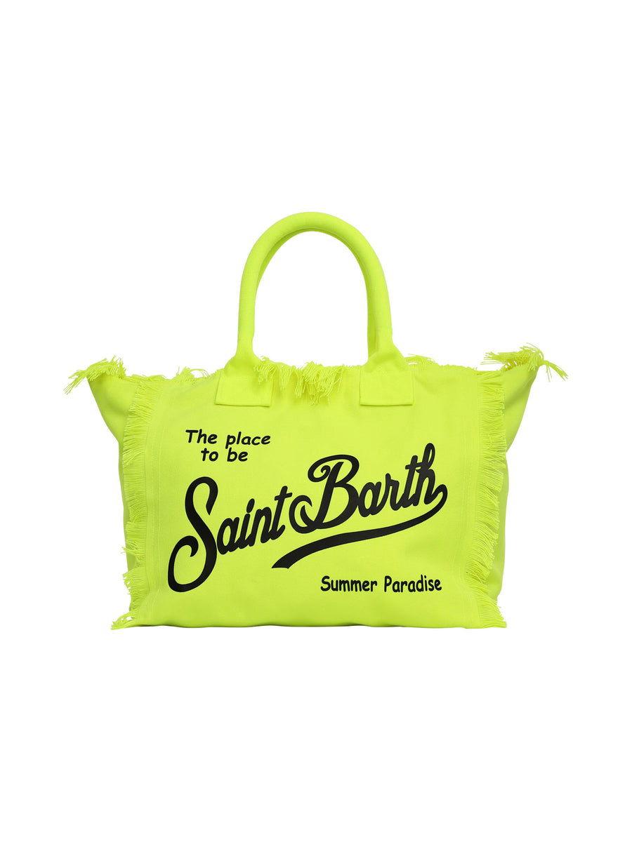 Borsa Vanity giallo fluo