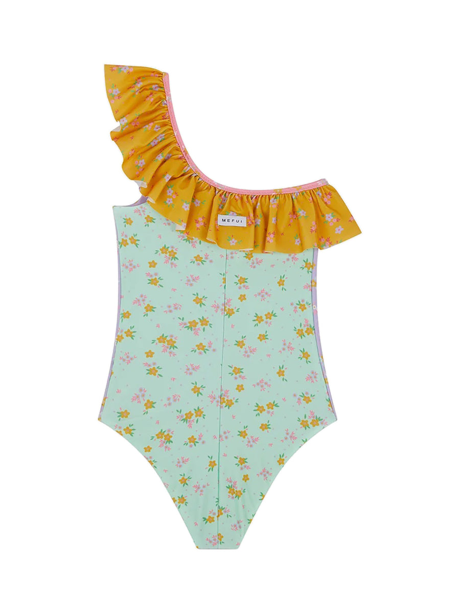 Costume monokini bicolore