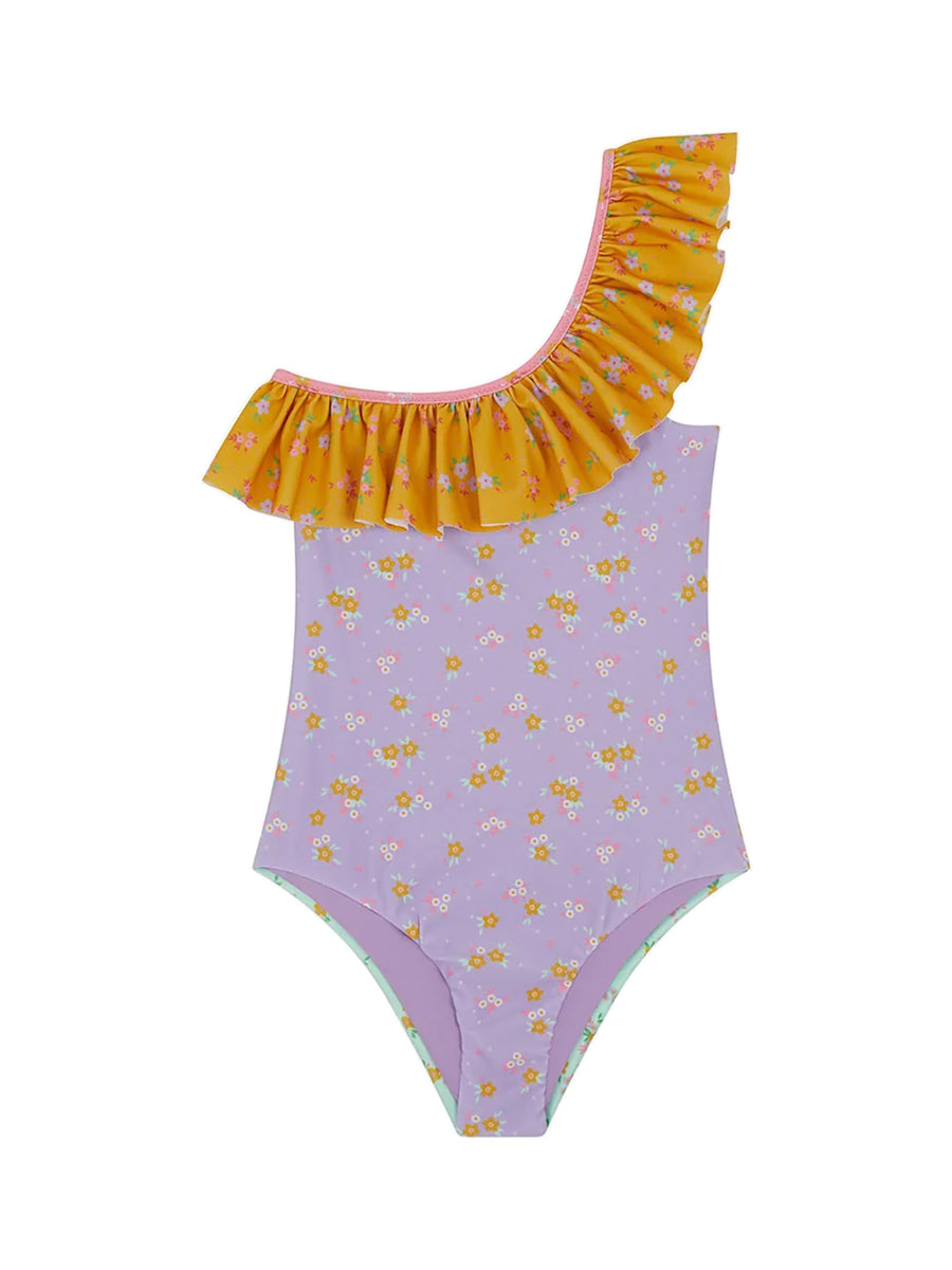 Costume monokini bicolore