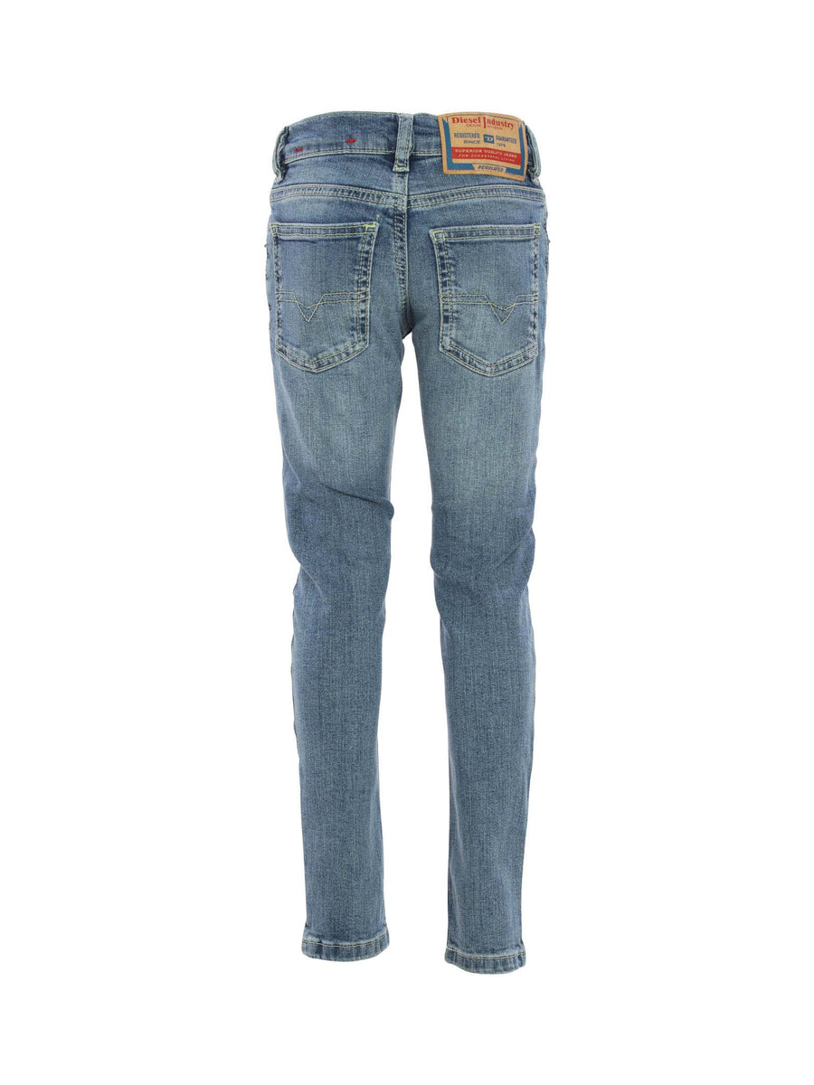 Jeans slim fit lavaggio medio