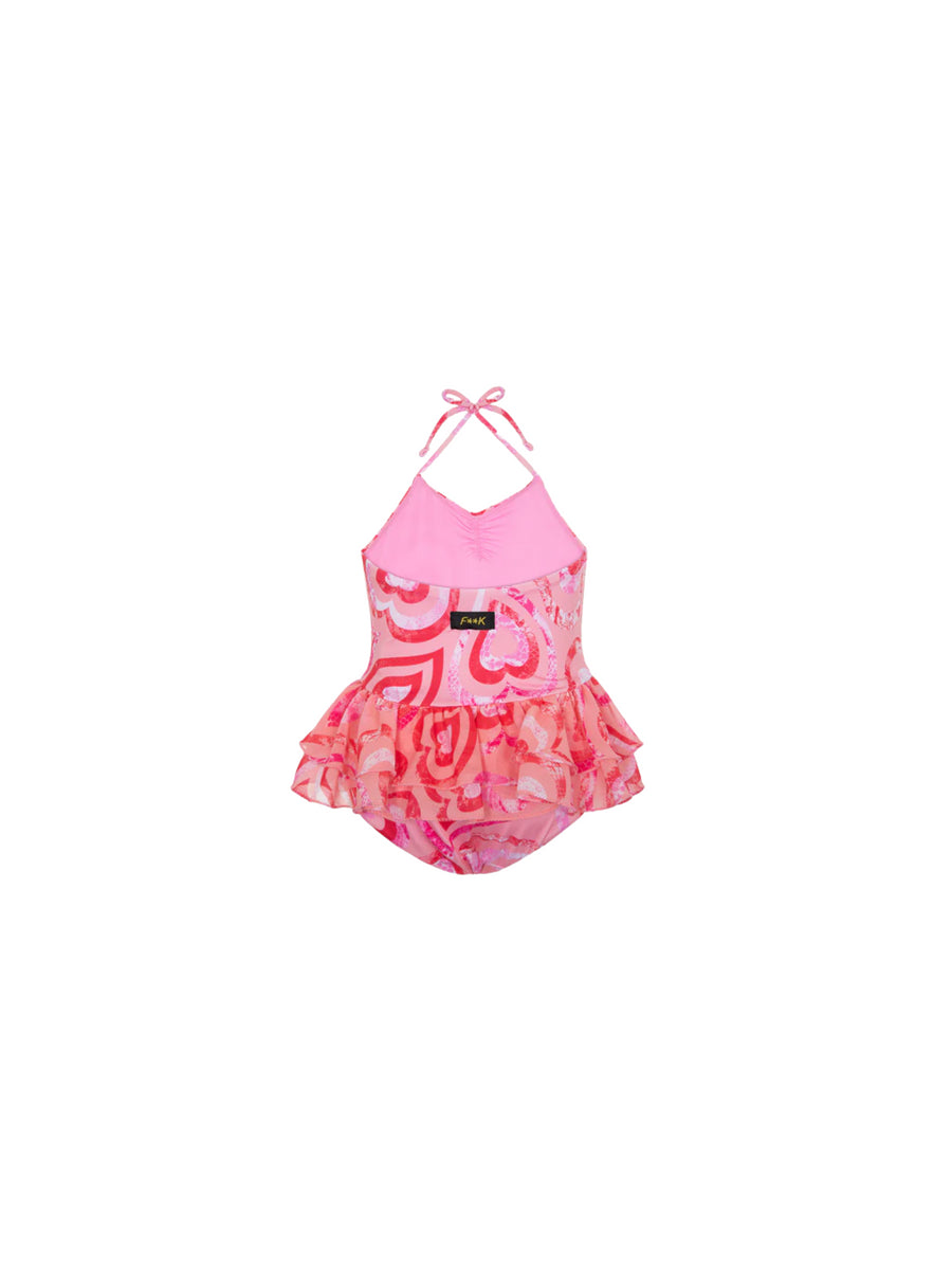 Monokini fantasia rosa