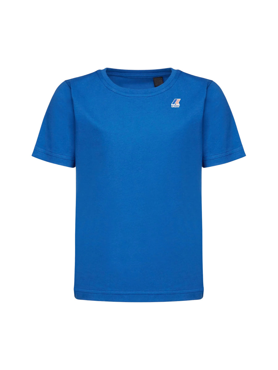 T-shirt Le Vrai 3.0 Edouard blu royal in cotone