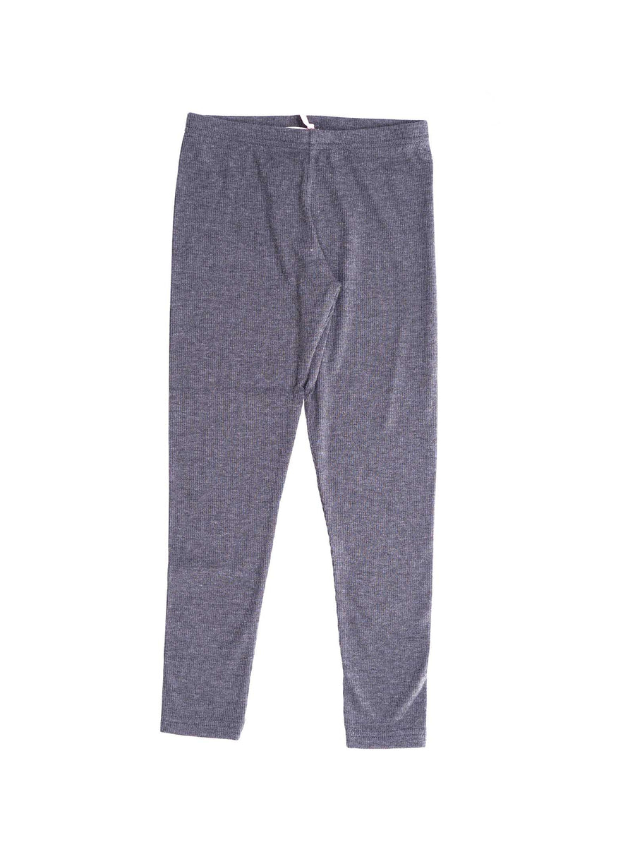 Leggings grigio a costine Vicolo